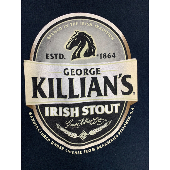 GEORGE KILLIAN'S IRISH STOUT LOGO T-SHIRT - SIZE XL - Picture 2 of 6